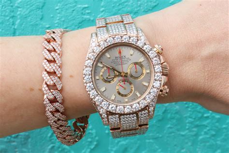 rose gold rolex bracelet|Meer.